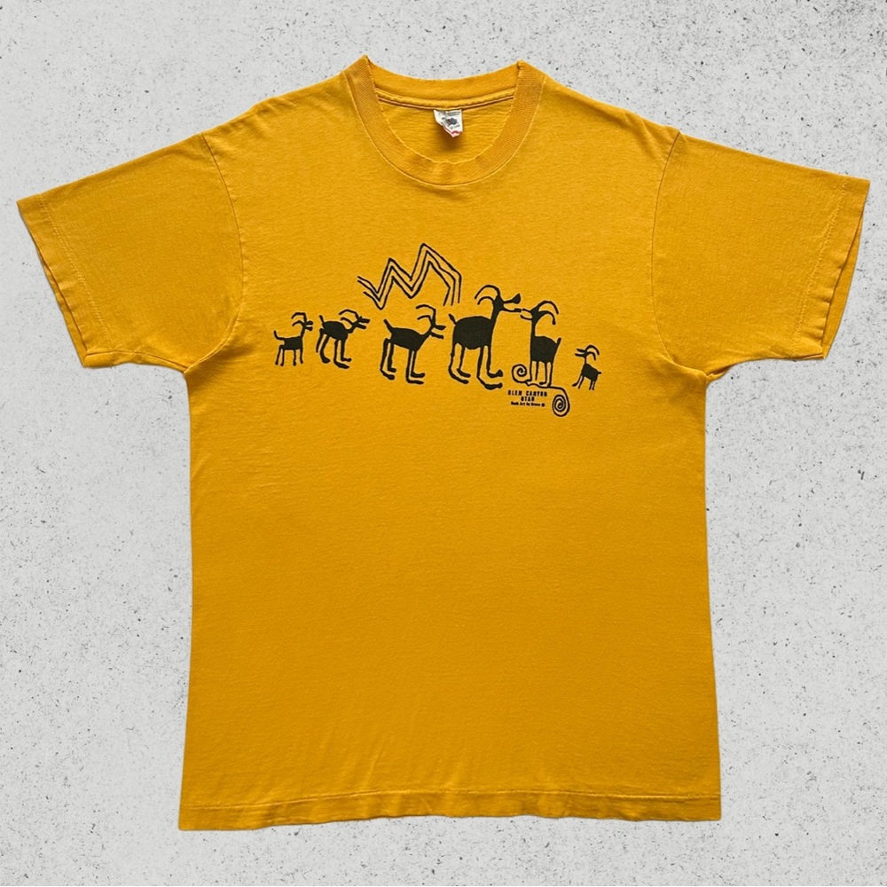Vintage Nature 90s Utah Canyon Graphic Animal T-Shirt